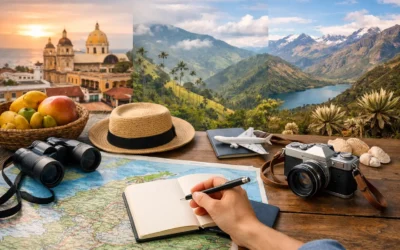 One Week Colombia Itinerary Example for 7 Days