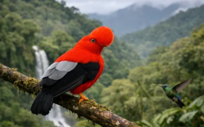 Where to See the Andean Cock-of-the-Rock in Colombia